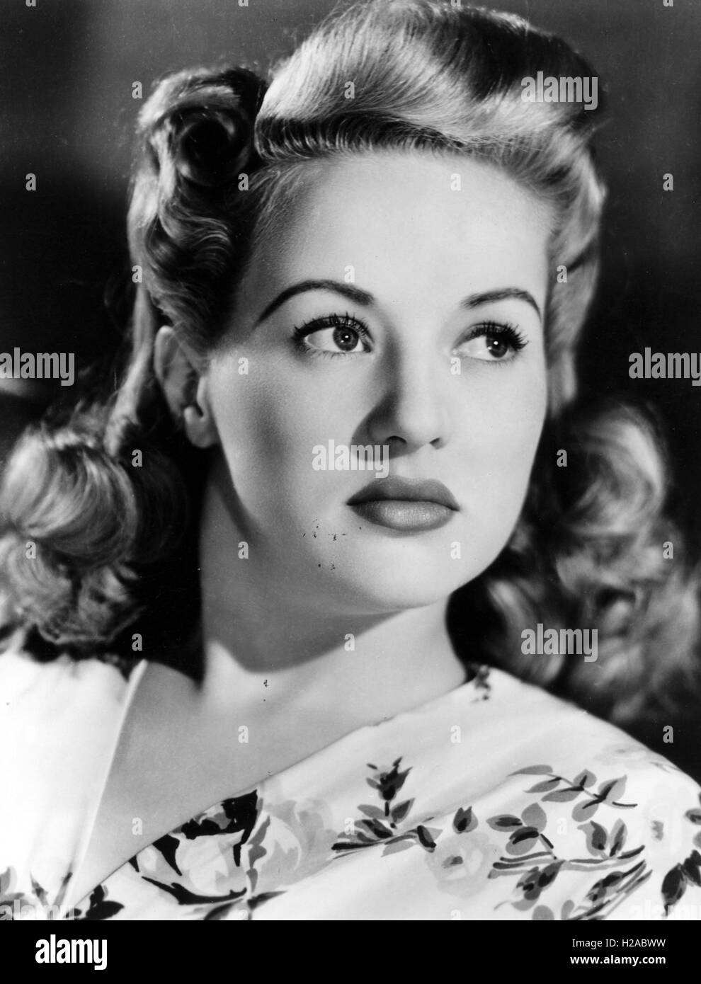 BETTY GRABLE (1916-1973) US film actress about 1940 Stock Photo