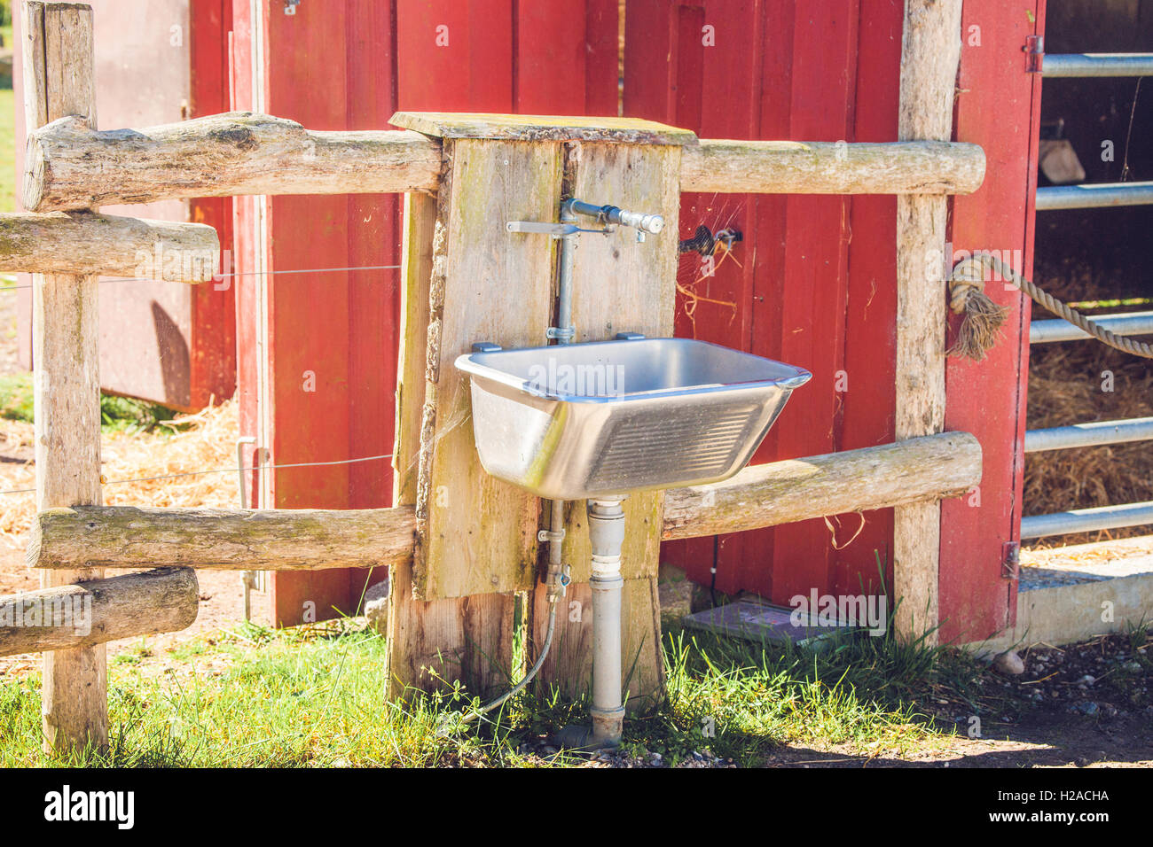 Water Faucet In Barn Water Stock Photos Water Faucet In Barn