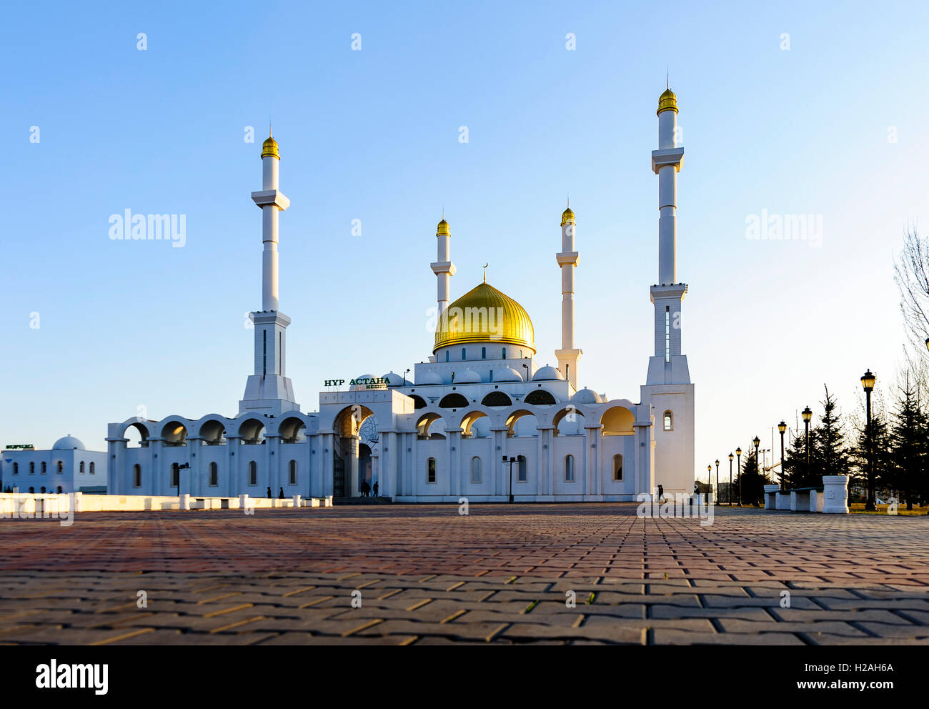 The NurAstana Mosque, Astana, Kazakhstan Stock Photo Alamy