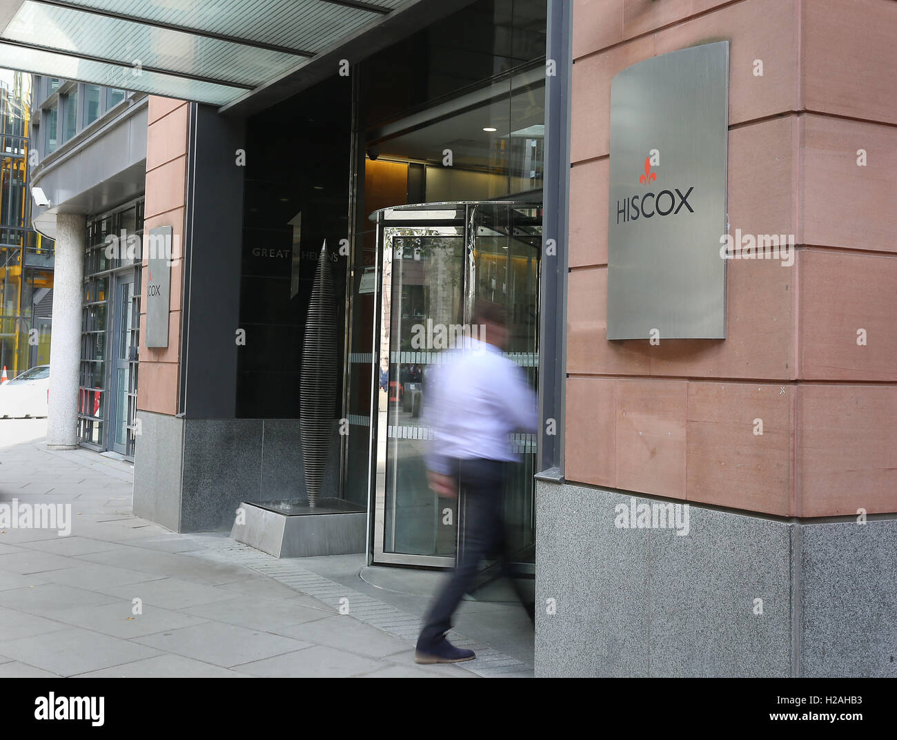 Hiscox offices at 1 Great St Helen's in central London Stock Photo Alamy