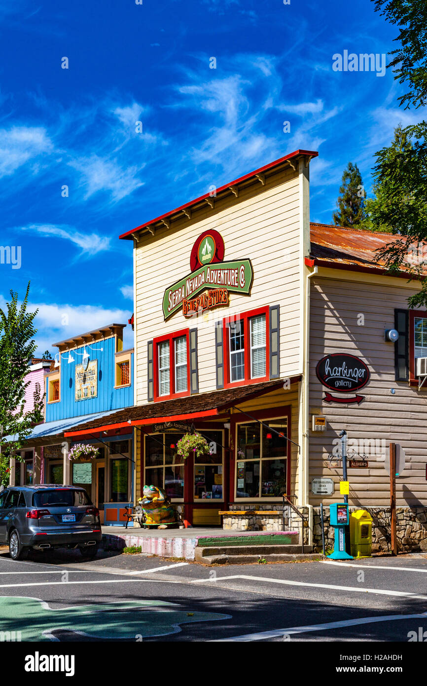 Downtown Historic Murphy's California Stock Photo Alamy