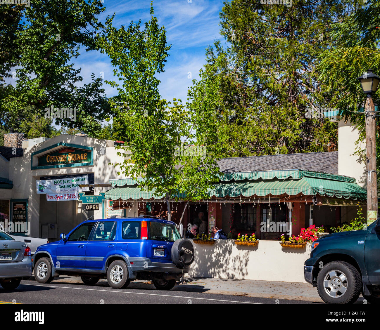 Downtown Historic Murphy's California Stock Photo Alamy
