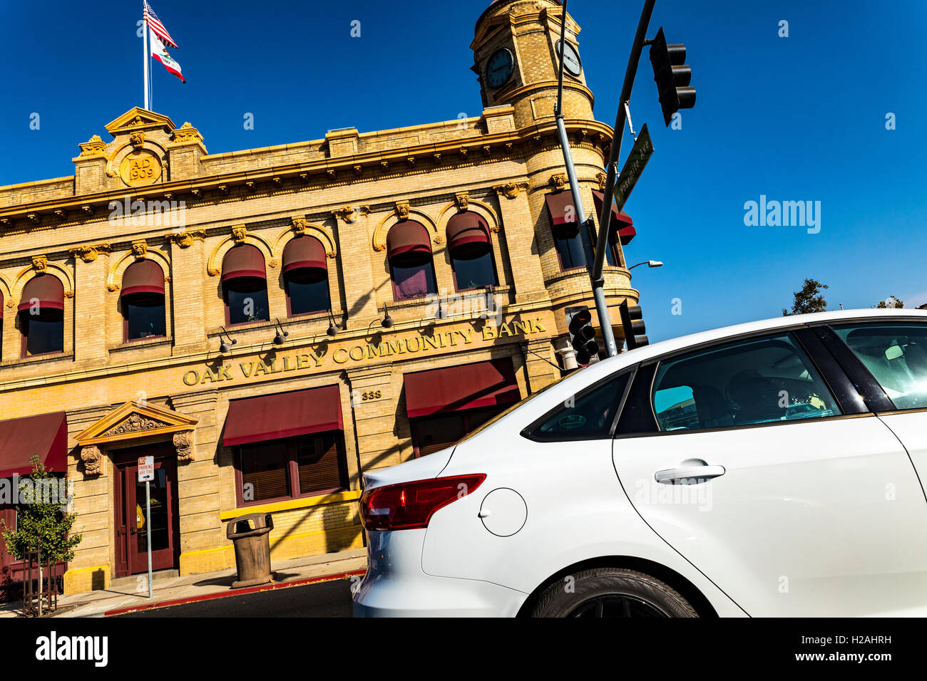 A Historic Building in Oakdale California on the route to Yosemite National Park former home of