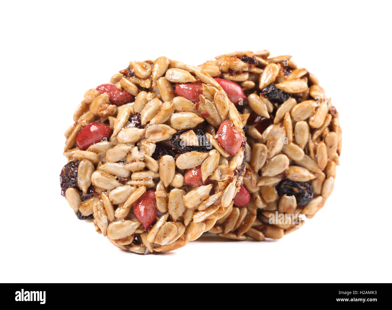 Honey bars with peanuts and sunflower seeds Stock Photo Alamy