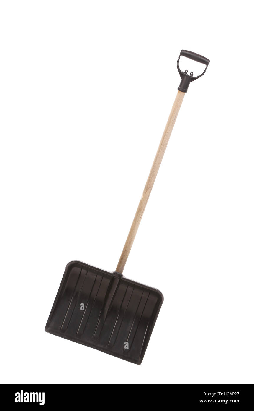 Close up of snow shovel Stock Photo Alamy