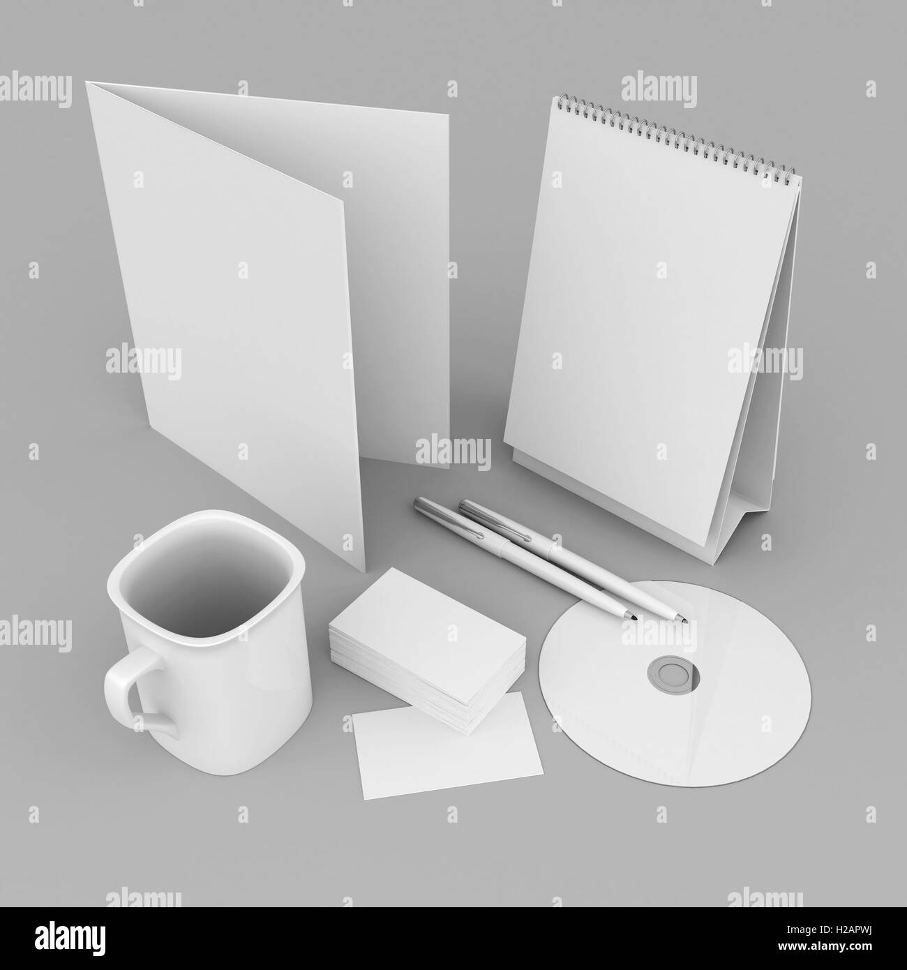 Corporate Identity Template Stock Photo Alamy