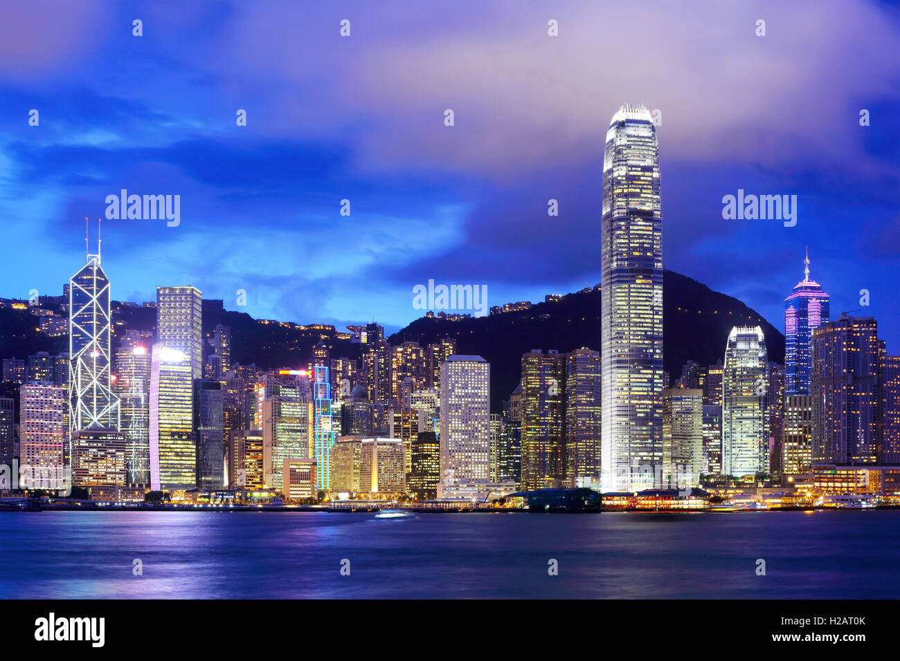 Hong Kong cityscape Stock Photo - Alamy