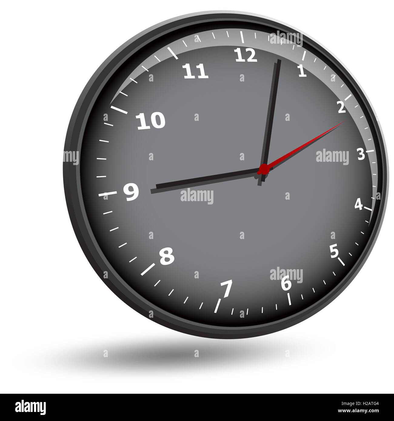 wall clock face Stock Photo Alamy