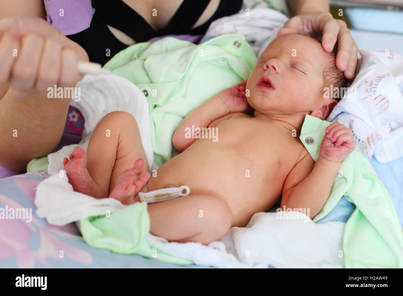 mom and baby milk