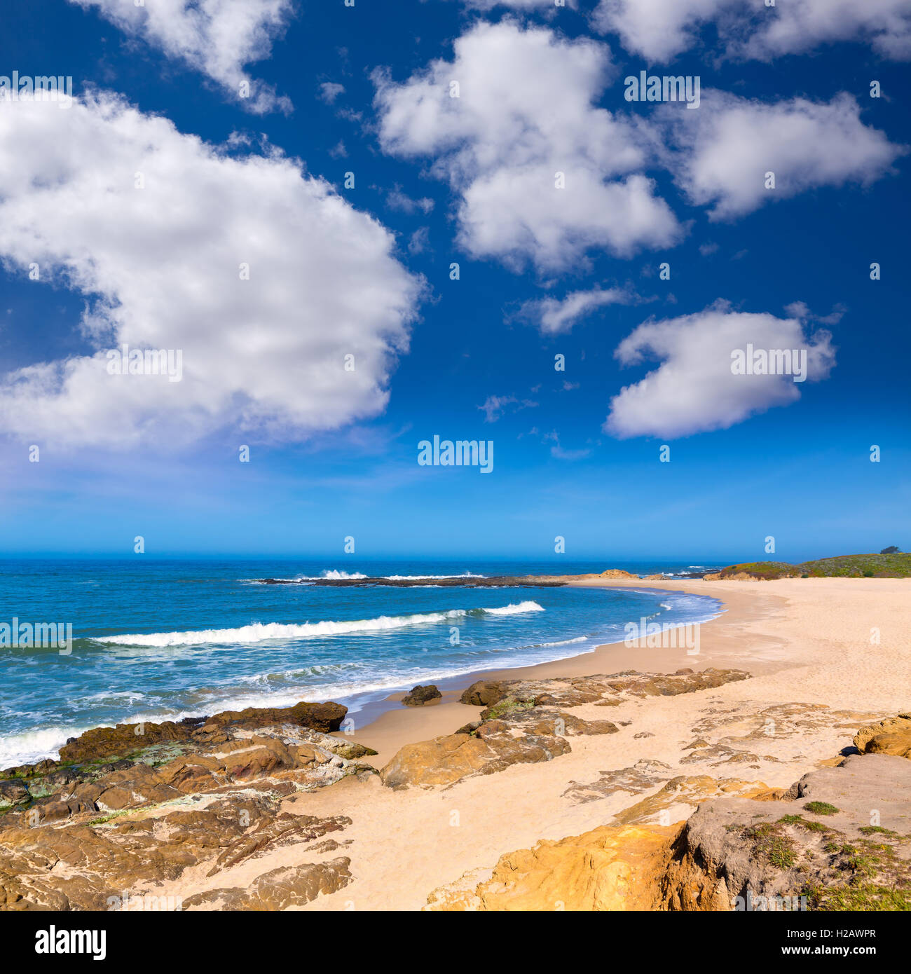 California Bean Hollow State beach in Cabrillo Hwy Stock Photo Alamy