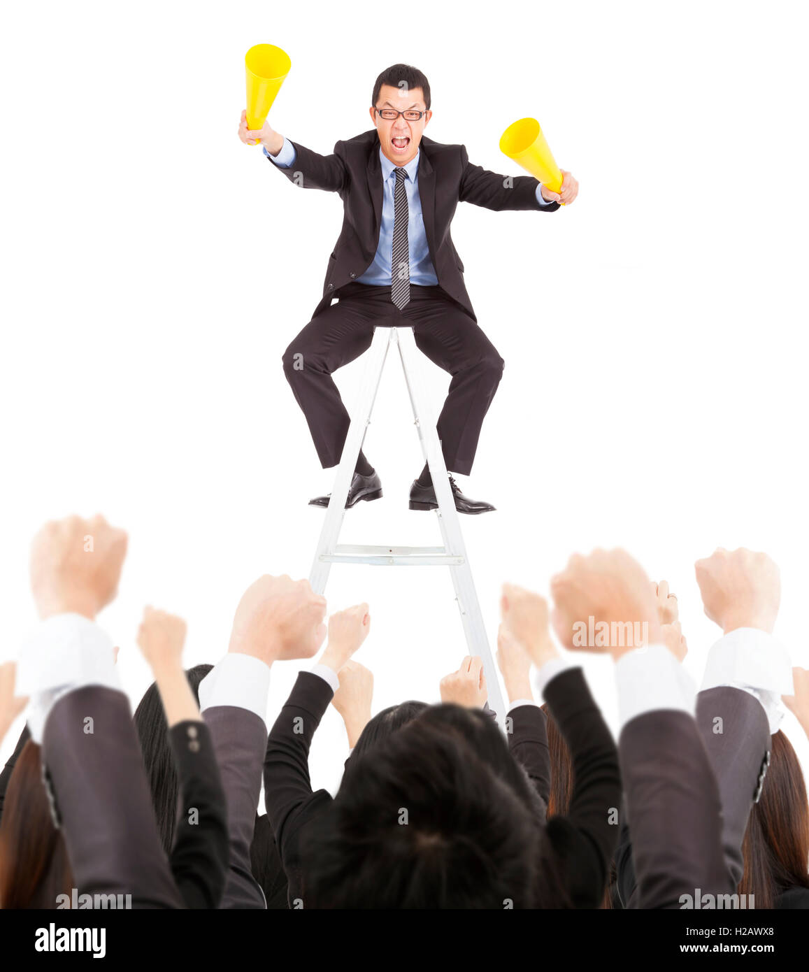 Excited Businessman Yelling With Success Business Team Stock Photo Alamy excited-businessman-yelling-with-success-business-team-stock-photo-alamy