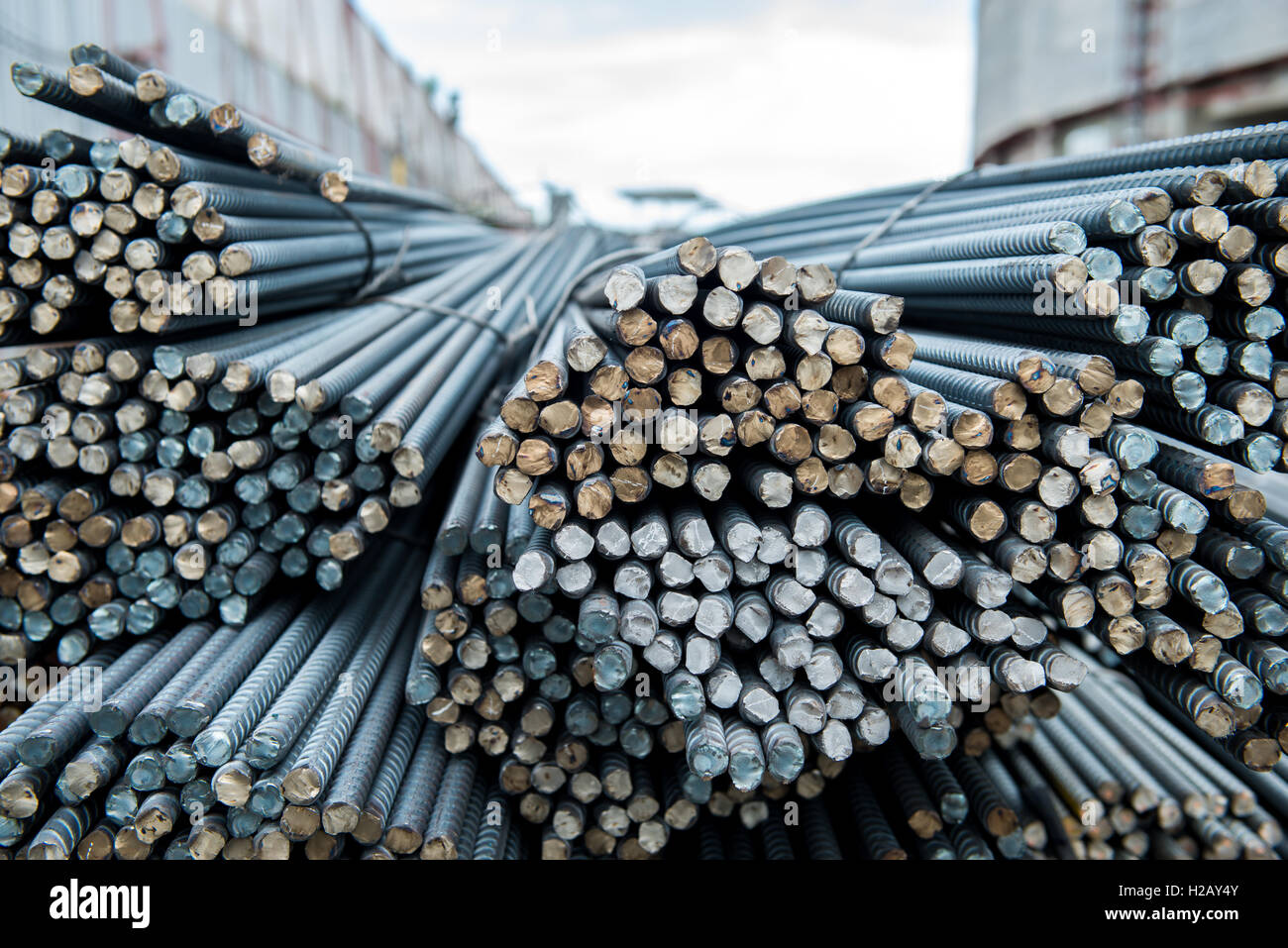 steel bars for construction Stock Photo Alamy