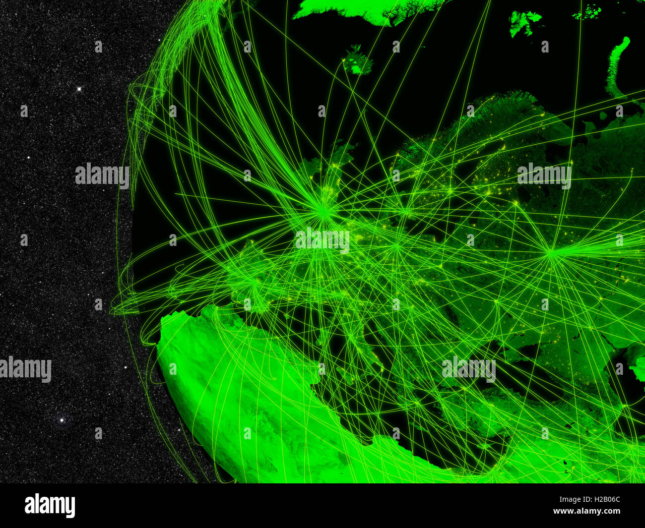 Europe network Stock Photo Alamy