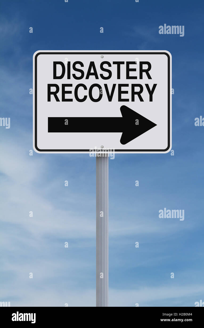 Disaster Recovery Stock Photo