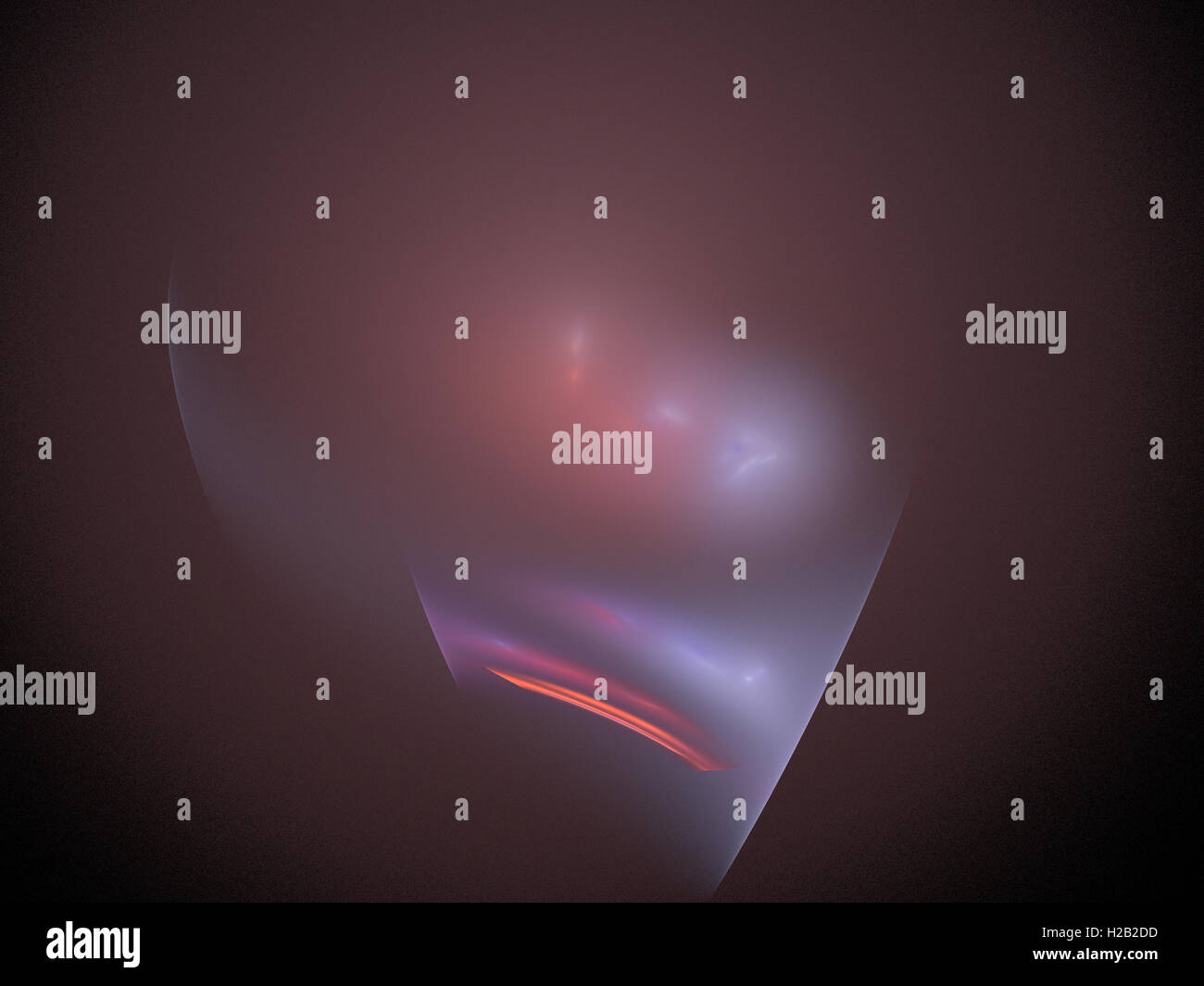 image of one Digital Fractal on Black Color Stock Photo - Alamy
