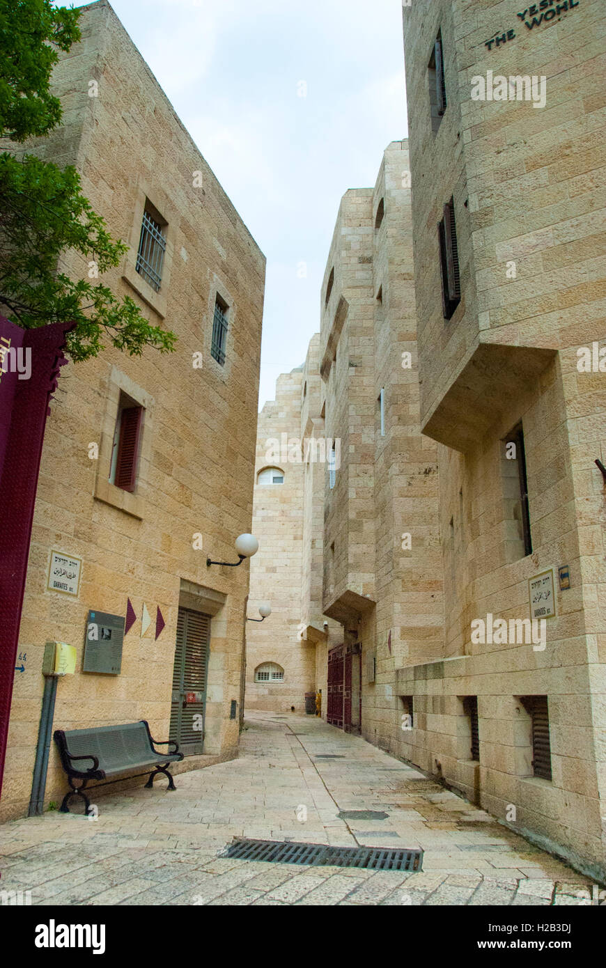 Apartment buildings, Old City Jerusalem, Israel Stock Photo Alamy