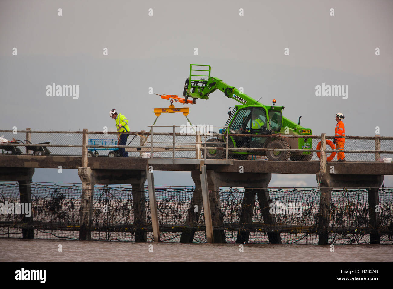 Construction Workers Stock Photo