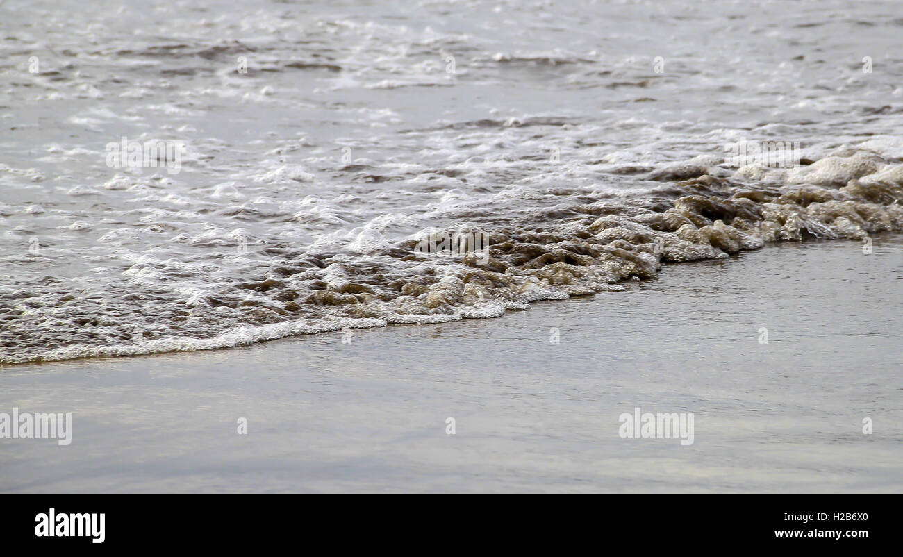 Close up beach sand water hi-res stock photography and images - Alamy