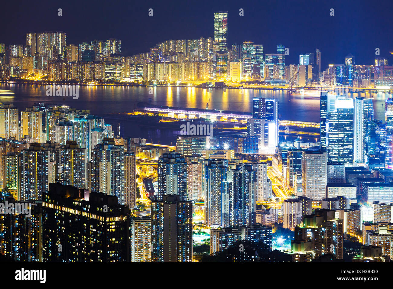 Hong Kong cityscape Stock Photo - Alamy
