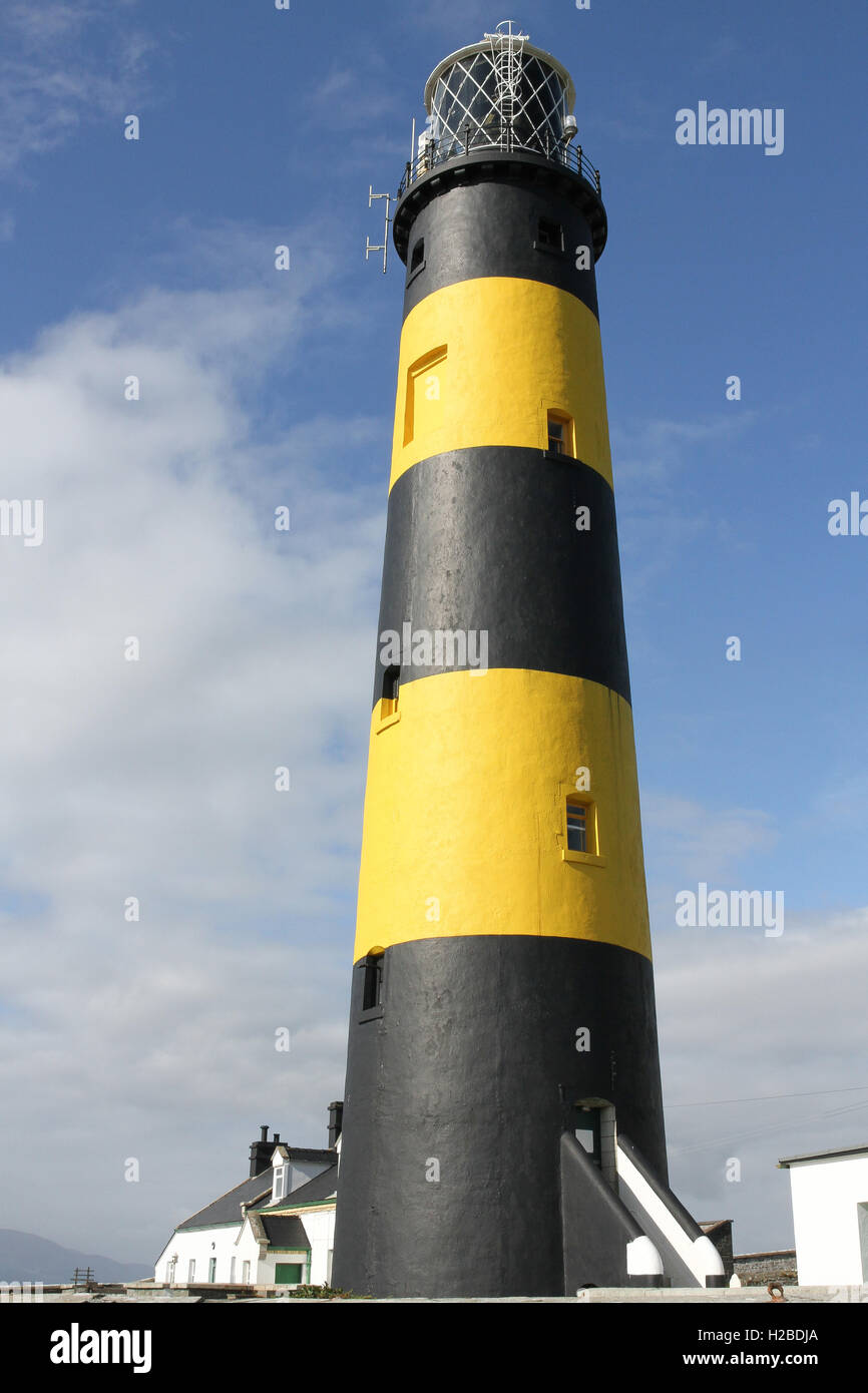 Lighthouse at St John's Point County Down Northern Ireland Stock Photo