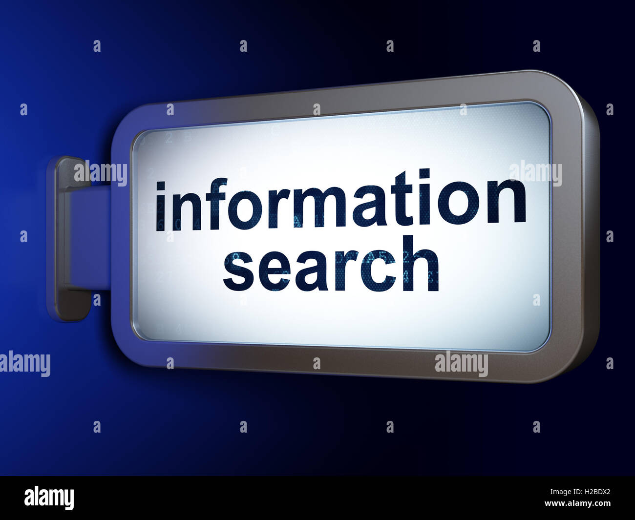 Data concept: Information Search on billboard background Stock Photo ...
