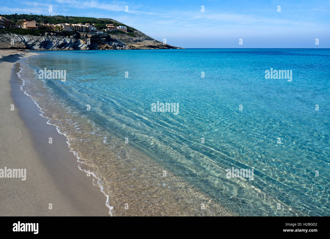 Cala Mesquida beach. Capdepera. Mallorca Island. Spain Stock Photo