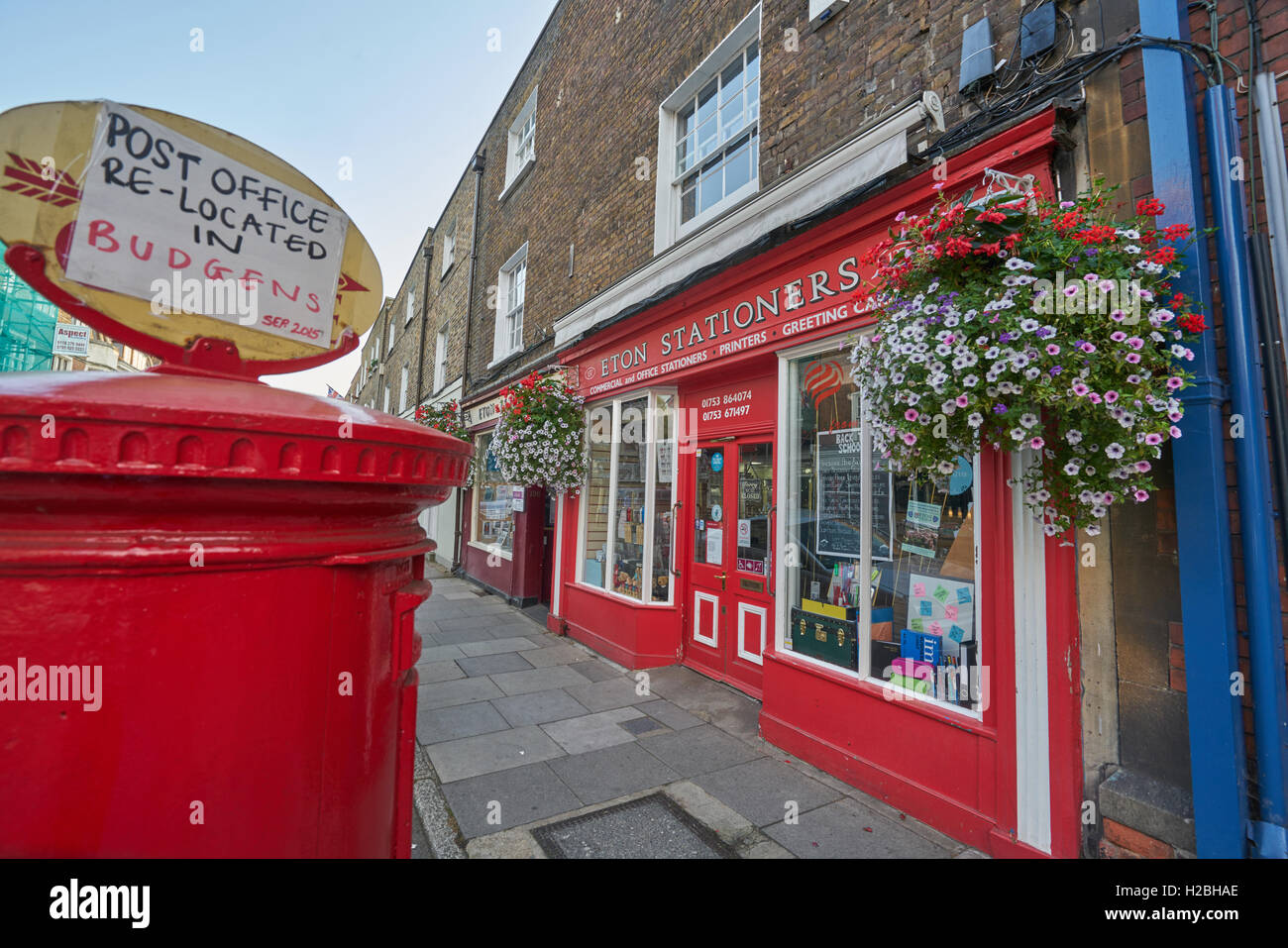 Eton stationary shop Stock Photo