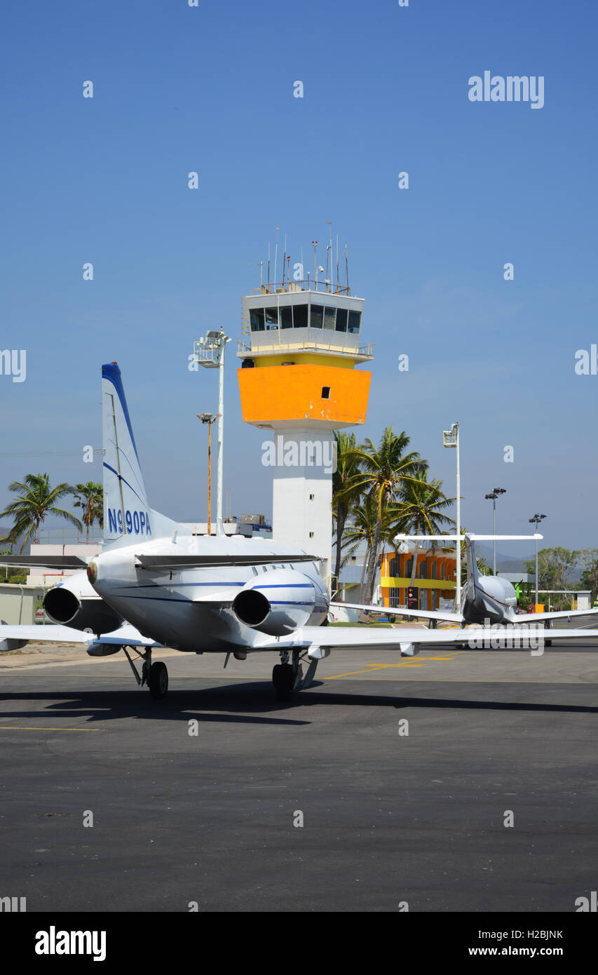 Mexico, Manzanillo, Airport Stock Photo