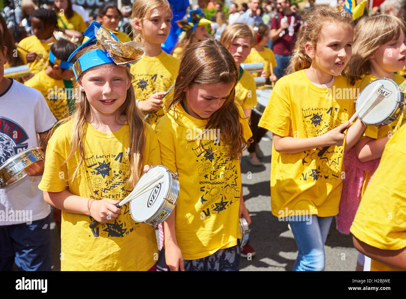 Celebrations at the 2016 Cowley Road Carnival in Oxford Stock Photo