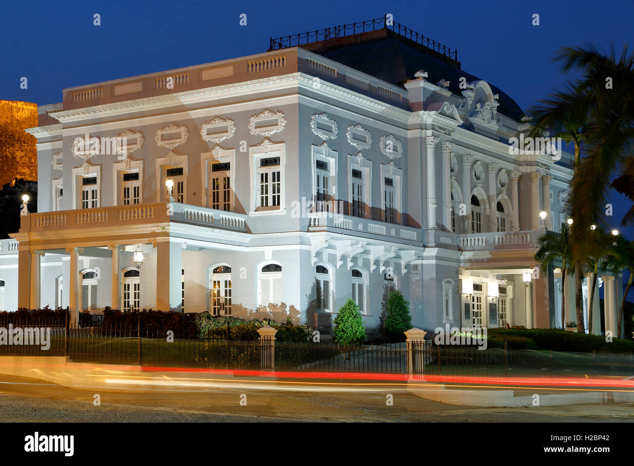 Antiguo Casino de Puerto Rico (Old Casino of Puerto Rico), Old San Juan, Puerto Rico Stock Photo