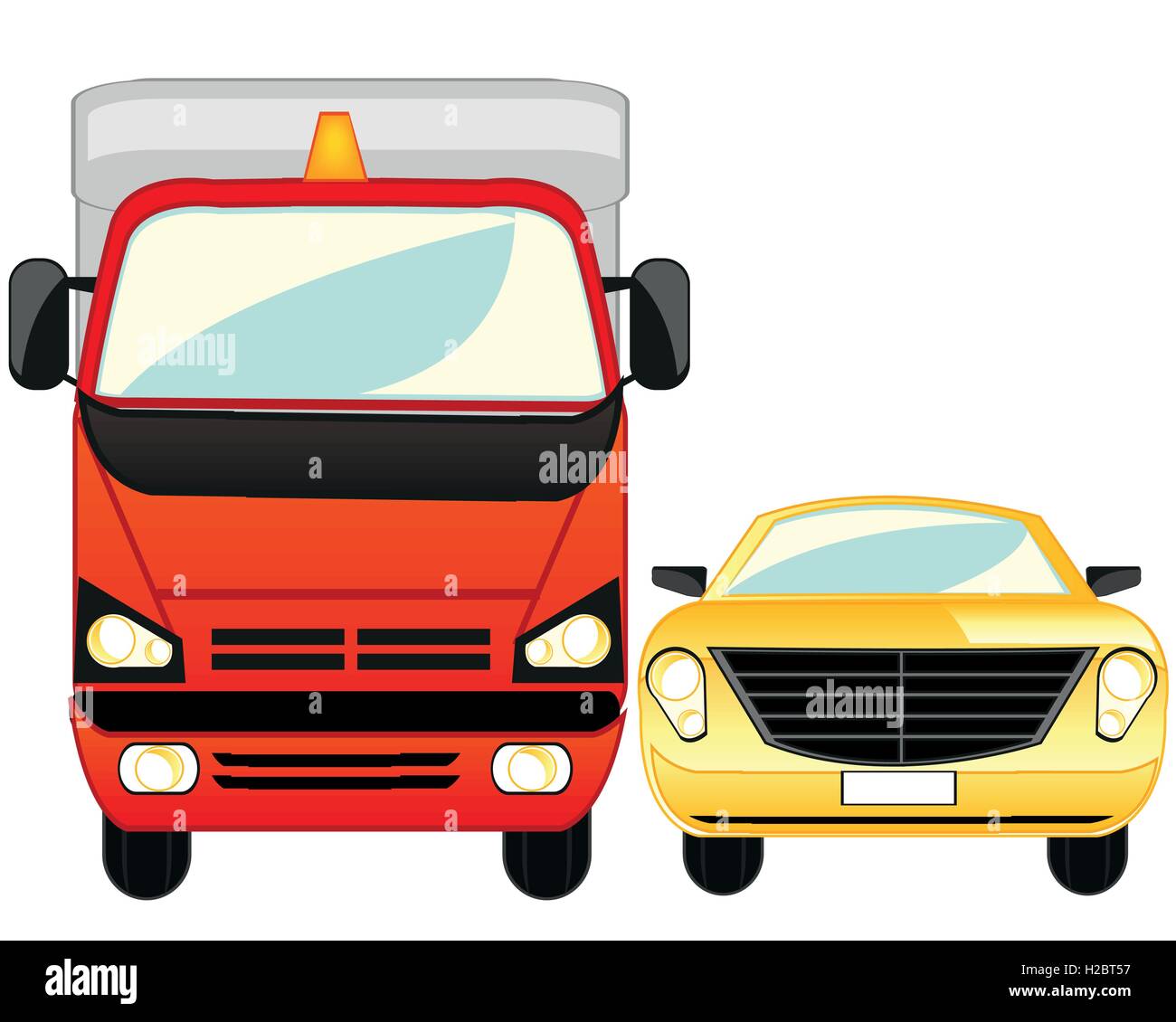 Cargo and passenger car Stock Vector Image & Art Alamy