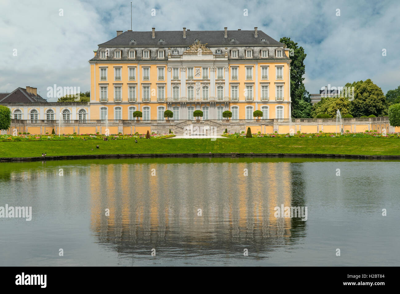 Schloss Augustusburg, Bruhl, North Rhine Westphalia, Germany Stock