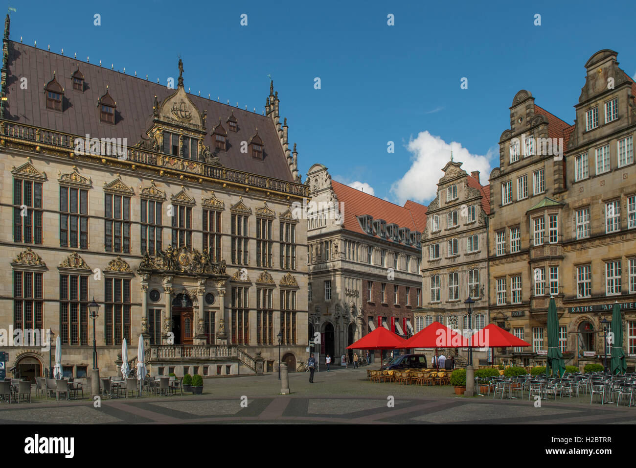 Marktplatz, Bremen, Germany Stock Photo Alamy