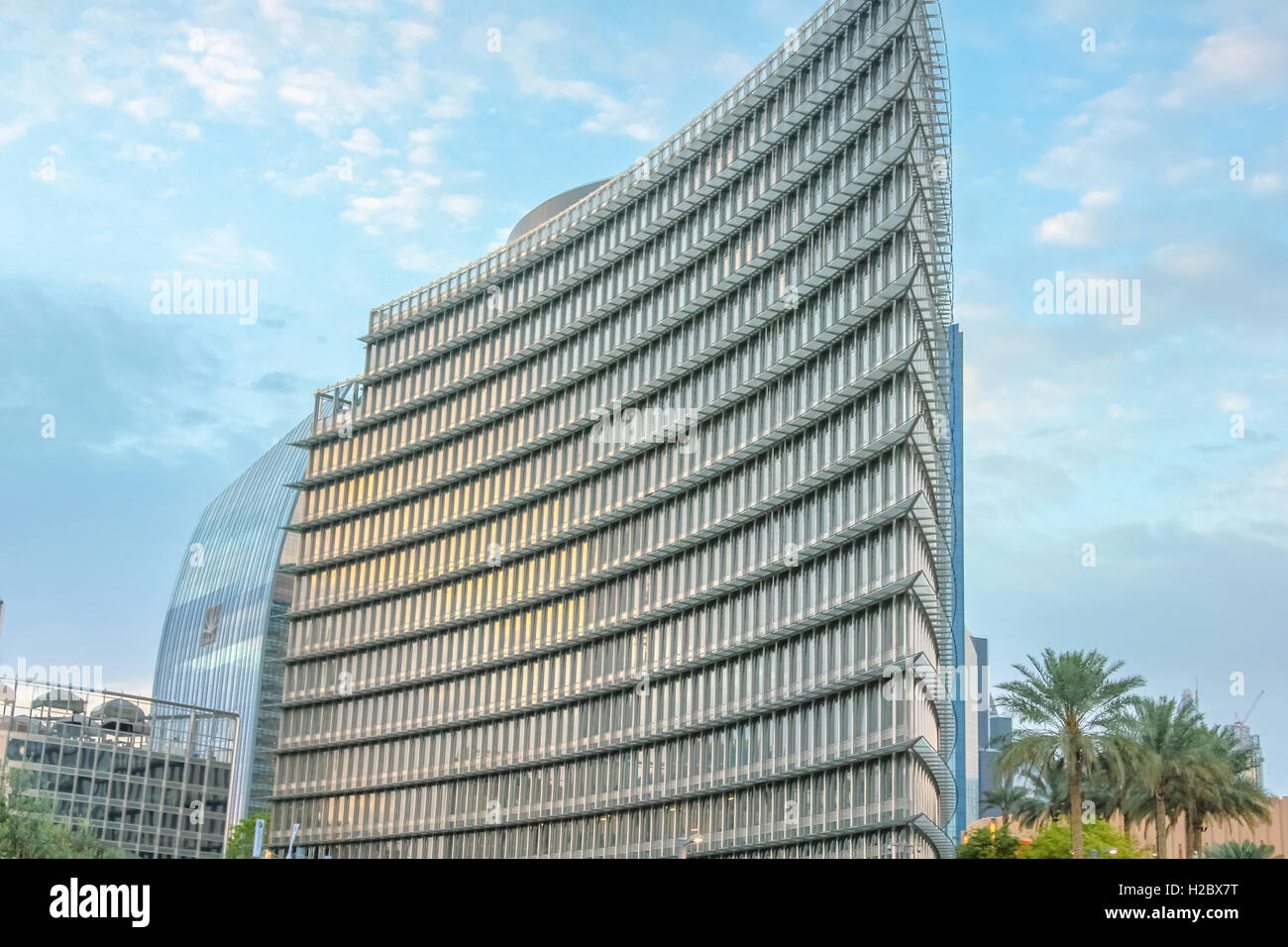 The Offices at Burj Khalifa Stock Photo Alamy