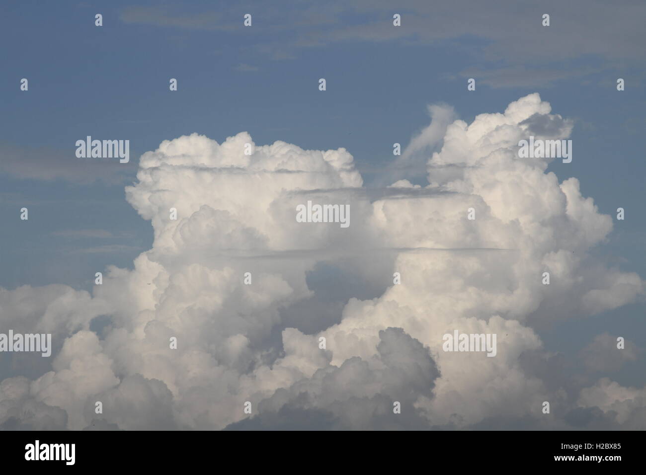 Amazing Cloud structure Stock Photo