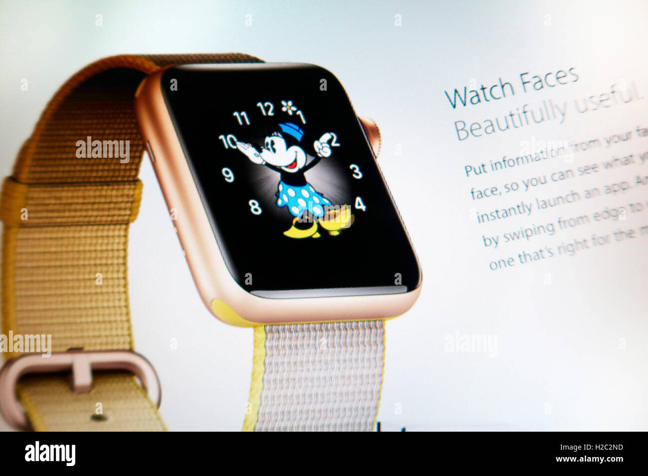 Apple Watch Series 2 Stock Photo