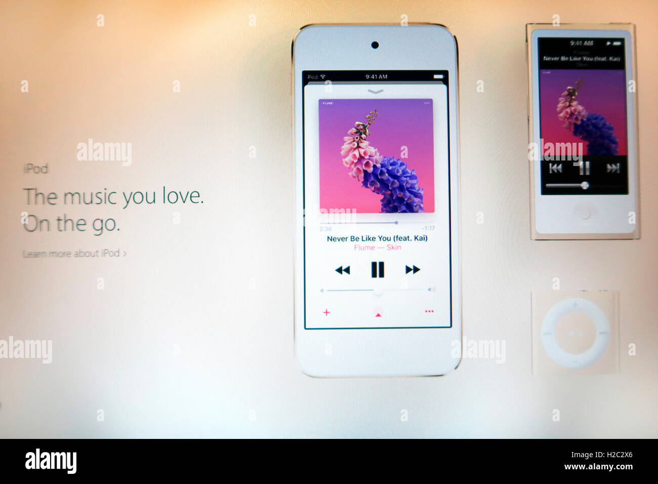 Apple Music Stock Photo