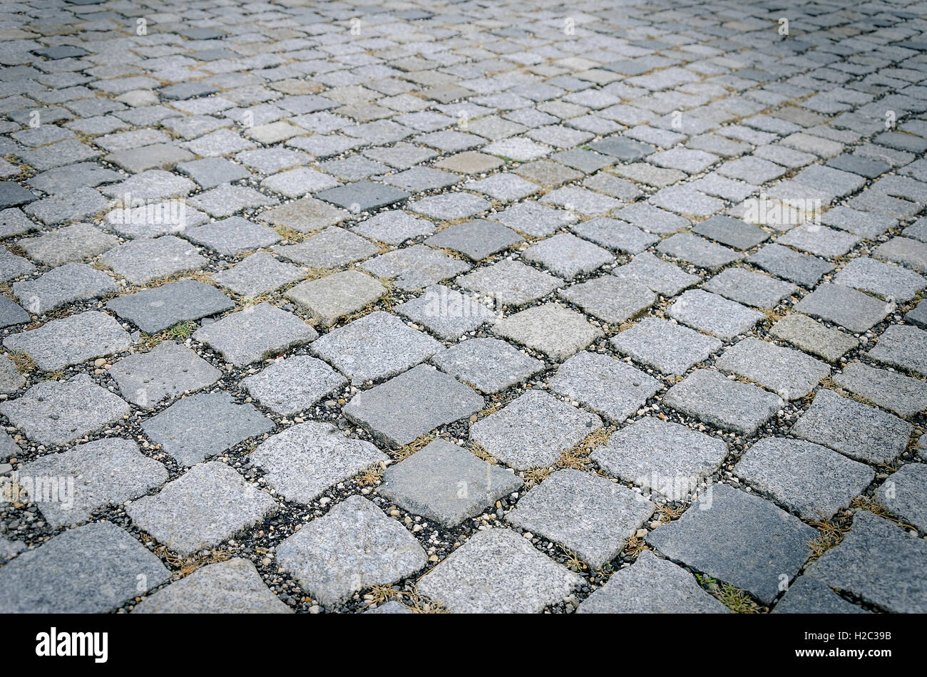 The old town a stone blocks. Close-up. Stock Photo