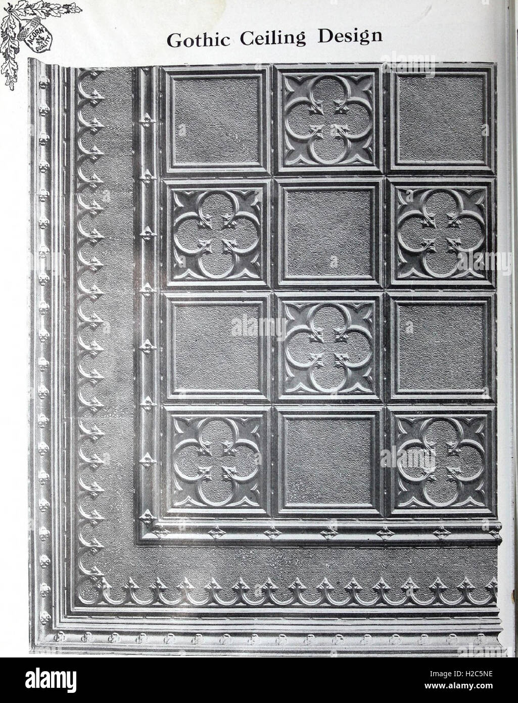 Ceilings And Side Walls Catalogue No 60 1900 1 Stock Photo