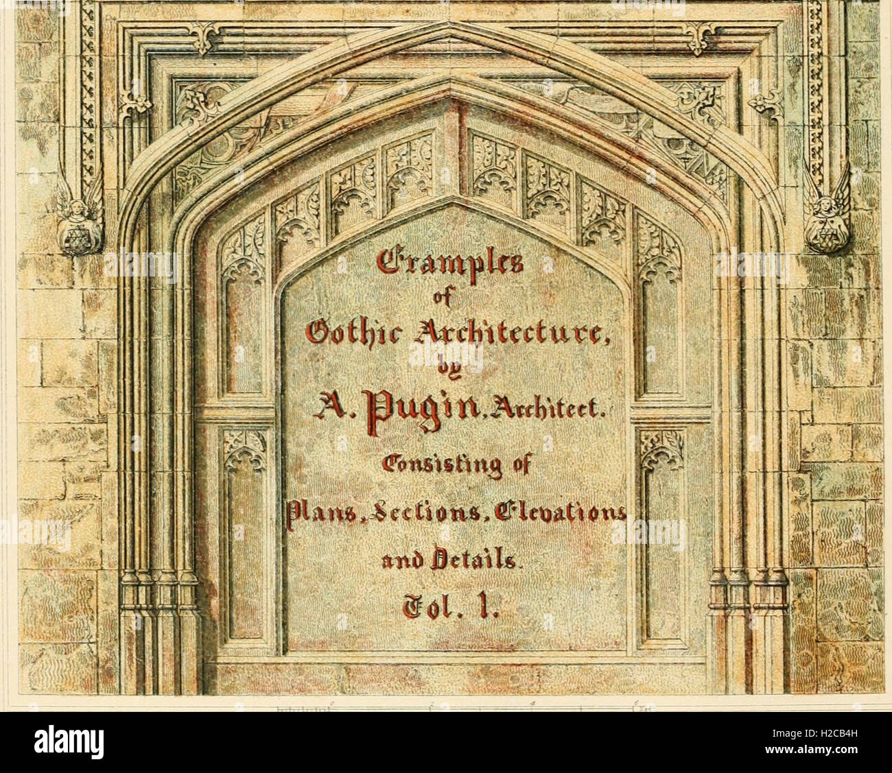 This work presents examples of Gothic architecture from ancient English ...
