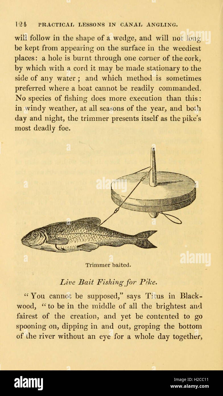 This figure from the 'Alphabet of Scientific Angling' illustrates the ...