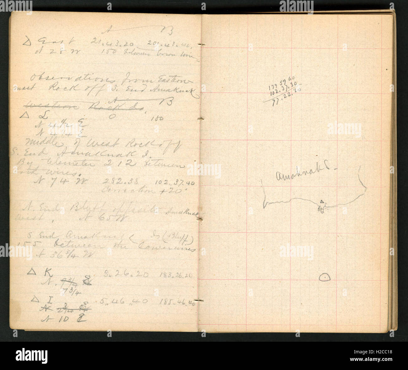 Record Field Notes Field notes documenting observations hi-res stock photography and ...