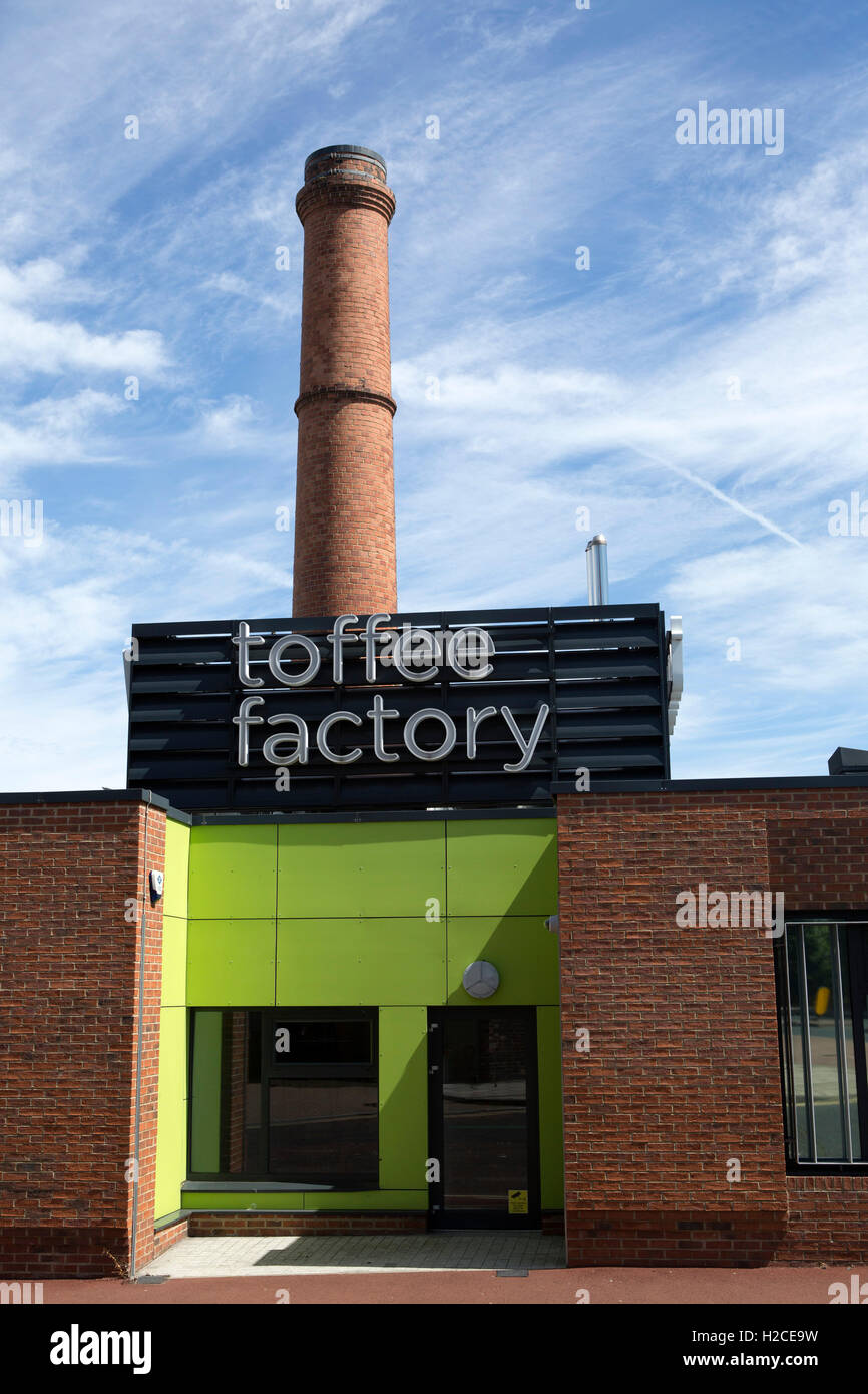 The Toffee Factory in Ouseburn, NewcastleuponTyne, England. The