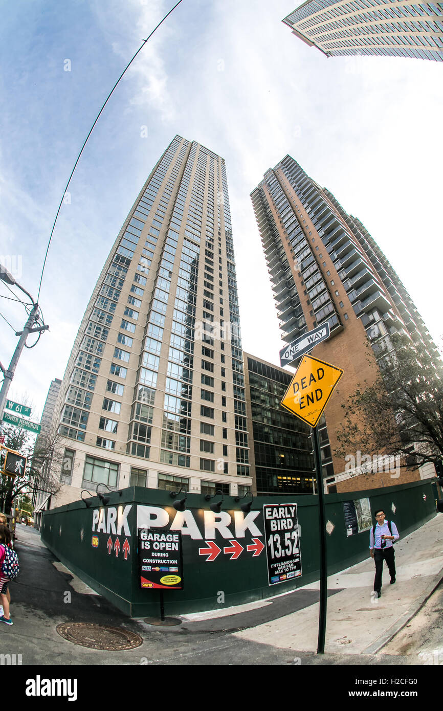 Residential high rise buildings in Manhattan Stock Photo - Alamy