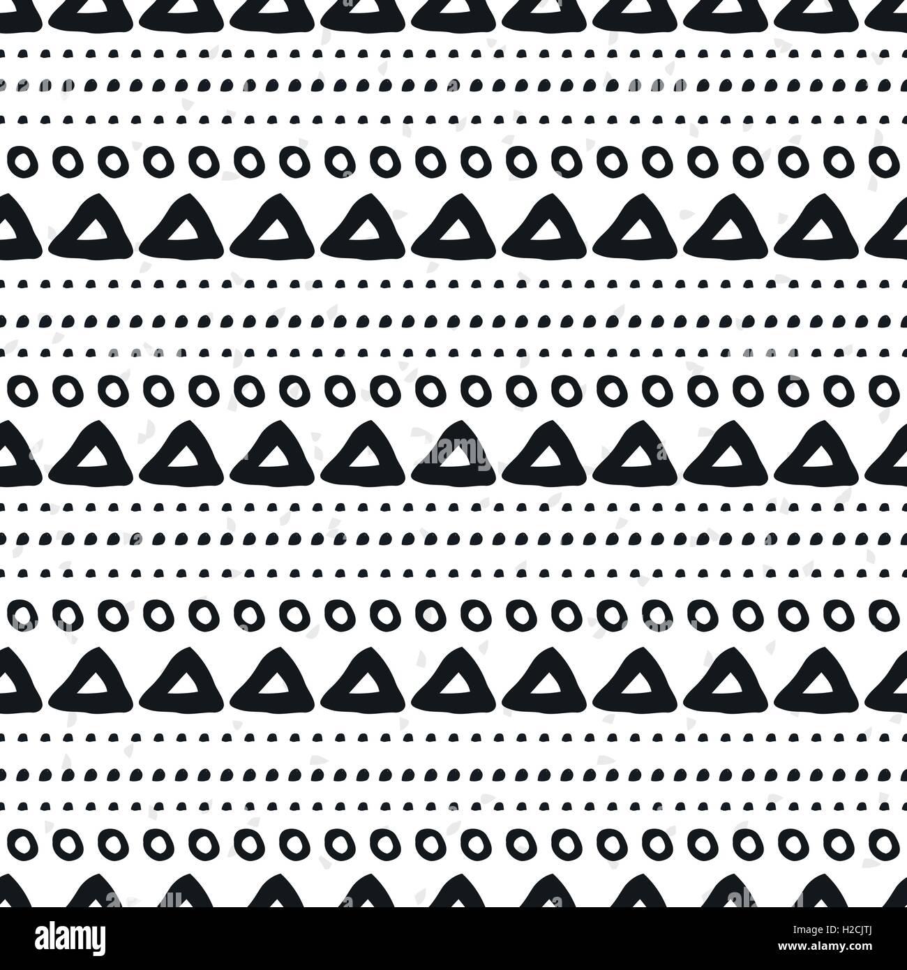Hand-drawn geometric seamless pattern Stock Vector Image & Art - Alamy