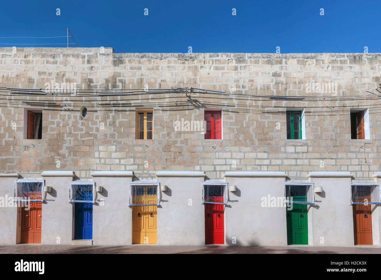 Marsaxlokk, fishing village, Malta Stock Photo