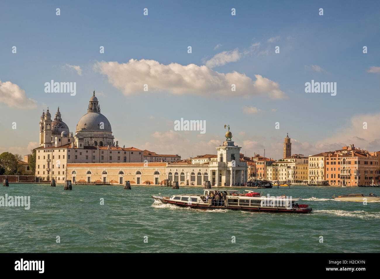 Basilica Of Santa Maria Della Salute Venice Italy Stock Photo