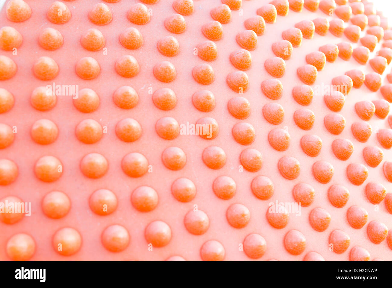 orange dot of exercise machine; background Stock Photo