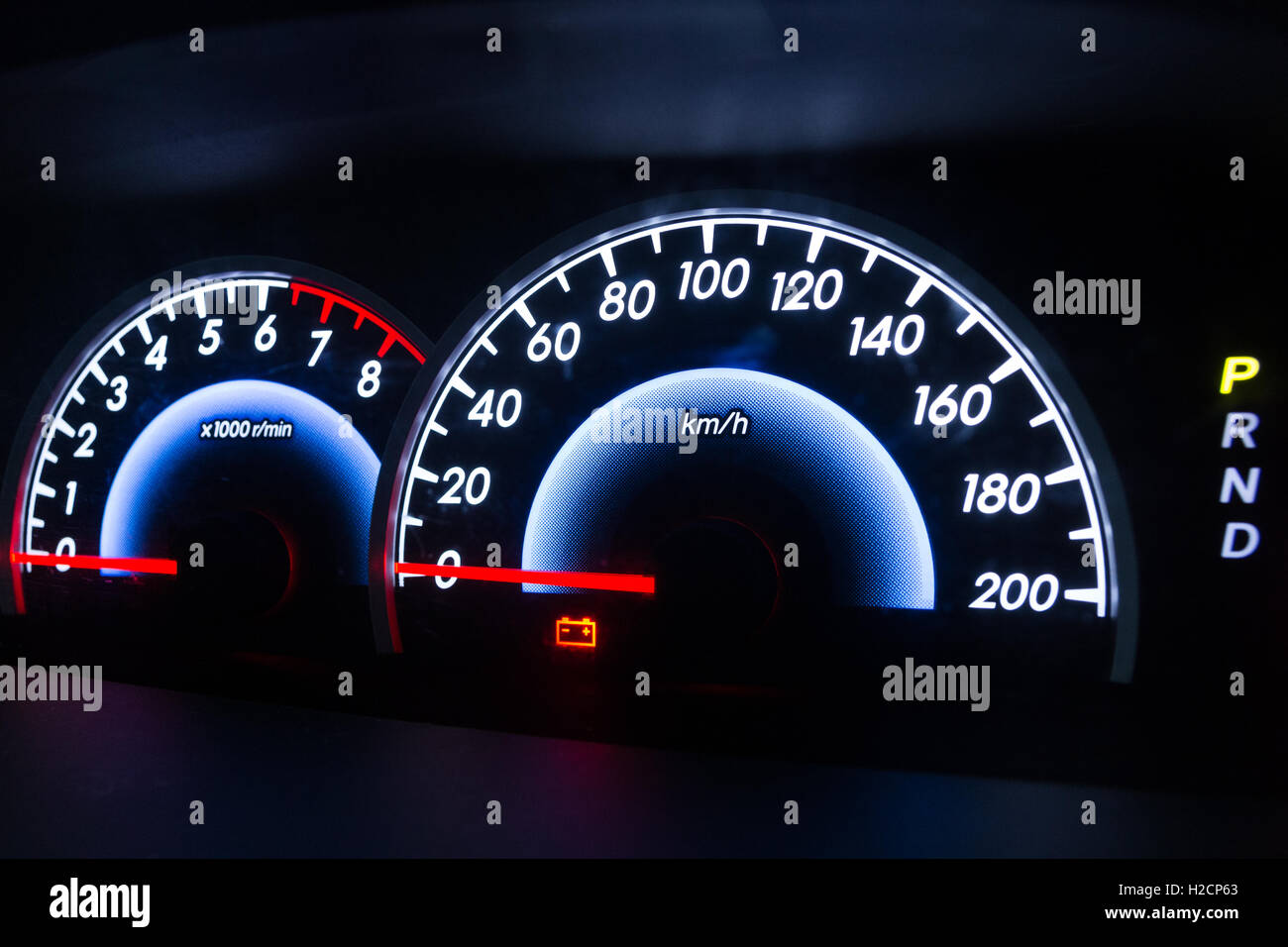 Vehicle Speed Meter Of Pick Up, Speed Engine. Stock Photo, Picture and  Royalty Free Image. Image 70053704.