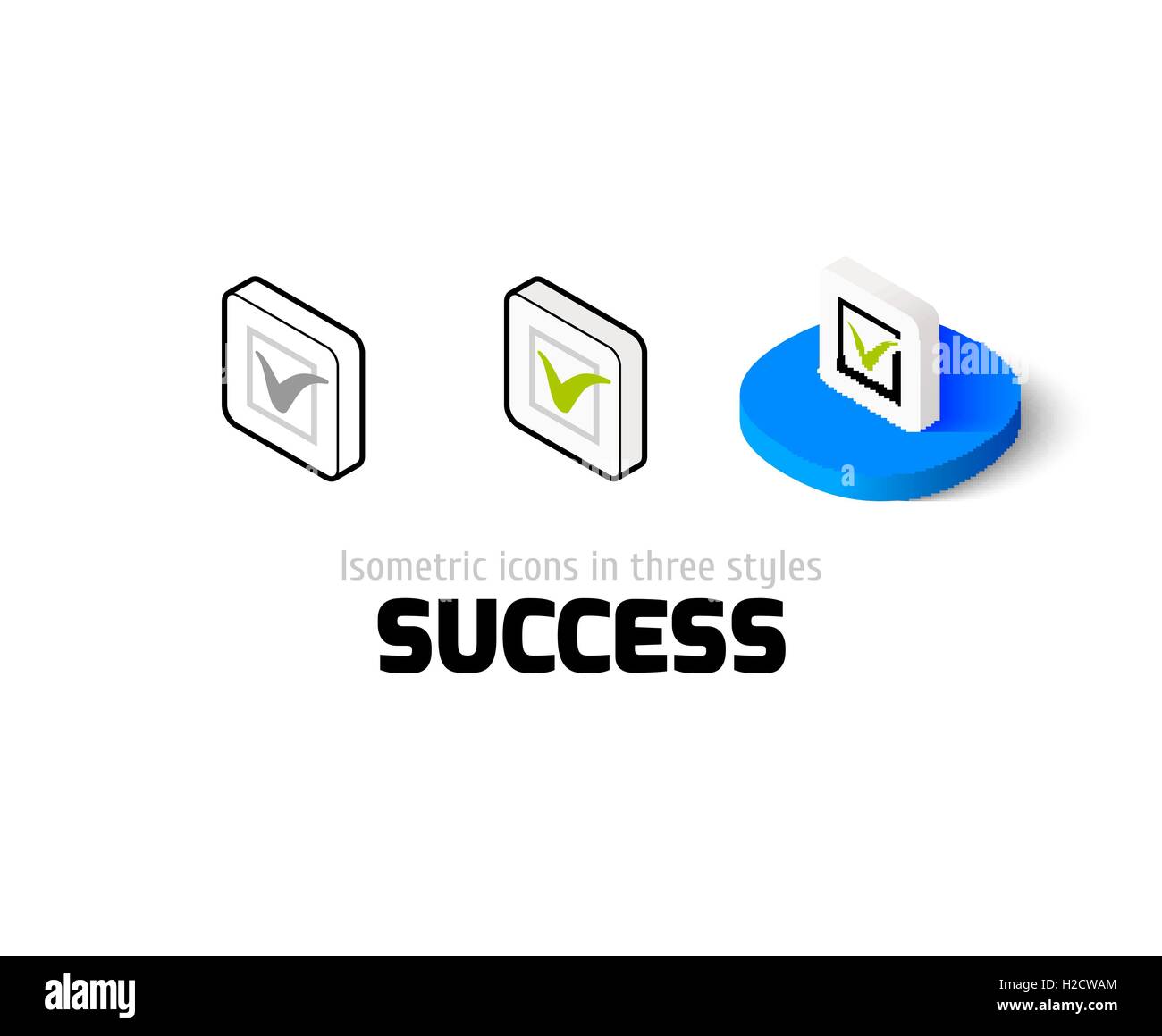 Icon success achievement Stock Vector Images - Alamy